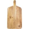 Clayre & Eef 6H2259 Decoración Tabla de Cortar 25x50x2 cm Marrón