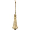 Clayre & Eef 6H2299 Adorno Decoración Ø 6x16 cm Colgante Marrón