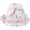 Clayre & Eef 6LAK0092L Pantalla Ø 25x15 cm - E27 Beige - Marrón