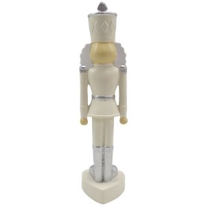 Clayre & Eef 6PR3657 Decoración Cascanueces 4x4x17 cm Beige