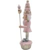 Clayre & Eef 6PR3664 Decoración Cascanueces 5x5x16 cm Rosa