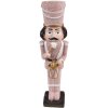 Clayre & Eef 6PR3674 Decoración Cascanueces 5x4x20 cm Rosa