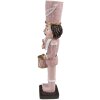 Clayre & Eef 6PR3674 Decoración Cascanueces 5x4x20 cm Rosa
