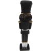 Clayre & Eef 6PR3675 Decoración Cascanueces 5x4x16 cm Negro