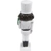 Clayre & Eef 6PR3677 Decoración Cascanueces 5x4x19 cm Blanco