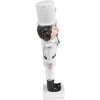 Clayre & Eef 6PR3677 Decoración Cascanueces 5x4x19 cm Blanco