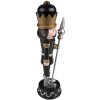 Clayre & Eef 6PR3688 Decoración Cascanueces 5x5x17 cm Negro