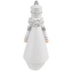 Clayre & Eef 6PR3720 Decoración Cascanueces 9x9x24 cm Blanco