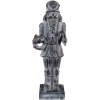Clayre & Eef 6PR3734 Decoración Cascanueces 15x11x47 cm Gris