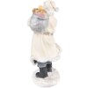 Clayre & Eef 6PR3738 Decoración Papá Noel 11x9x21 cm Beige - Gris