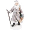 Clayre & Eef 6PR3740 Decoración Papá Noel 12x9x21 cm Gris - Marrón