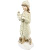 Clayre & Eef 6PR4794 Decoración Niños (2 piezas) 9x8x22 cm Beige