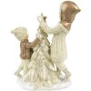 Clayre & Eef 6PR4797 Decoración Niños con Árbol de Navidad 10x5x14 cm Beige