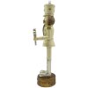Clayre & Eef 6PR4840 Decoración Cascanueces 6x6x24 cm Beige - Marrón
