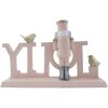 Clayre & Eef 6PR4848 Deco Jolly 18x4x11 cm Rosa