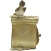 Clayre & Eef 6PR4867 Decoración Pájaros 10x5x15 cm Color Oro - Marrón