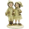 Clayre & Eef 6PR4872 Decoración Niños 10x6x15 cm Decoración Navideña Beige