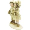 Clayre & Eef 6PR4872 Decoración Niños 10x6x15 cm Decoración Navideña Beige