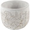 Clayre & Eef 6TE0403S Maceta Ø 14x11 cm Gris - Beige