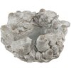 Clayre & Eef 6TE0407 Maceta Ø 27x12 cm Gris