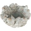 Clayre & Eef 6TE0407 Maceta Ø 27x12 cm Gris