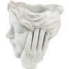 Clayre & Eef 6TE0409M Maceta 18x18x20 cm Gris - Beige