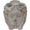 Clayre & Eef 6TE0409S Maceta 14x16x17 cm Gris