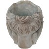 Clayre & Eef 6TE0409S Maceta 14x16x17 cm Gris