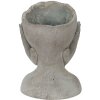 Clayre & Eef 6TE0410L Maceta 16x16x22 cm Gris