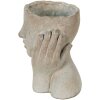Clayre & Eef 6TE0410S Maceta 13x13x18 cm Gris