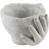 Clayre & Eef 6TE0412S Macetero 17x17x11 cm Beige - Gris