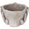 Clayre & Eef 6TE0413M Maceta 19x19x13 cm Gris - Beige