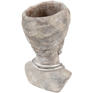Clayre & Eef 6TE0416 Macetero 17x16x27 cm Beige