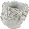 Clayre & Eef 6TE0418L Macetero 20x18x18 cm Gris - Beige
