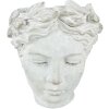 Clayre & Eef 6TE0421 Maceta Cabeza 17x13x21 cm Beige