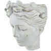 Clayre & Eef 6TE0421 Maceta Cabeza 17x13x21 cm Beige