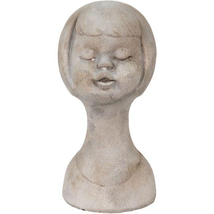 Clayre & Eef 6TE0422L Busto niña 12x11x24 cm Beige