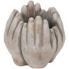Clayre & Eef 6TE0423S Macetero 15x15x17 cm Beige
