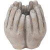 Clayre & Eef 6TE0423S Macetero 15x15x17 cm Beige