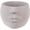 Clayre & Eef 6TE0452 Maceta 17x15x10 cm Gris