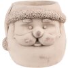 Clayre & Eef 6TE0456 Macetero 22x20x17 cm Beige Papá Noel