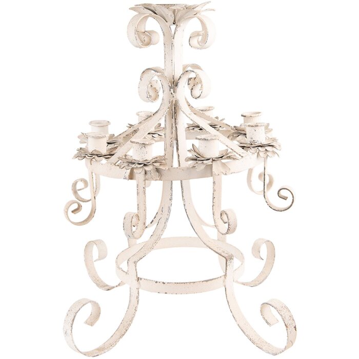 Clayre & Eef 6Y4728 Candelero Ø 41x43 cm Beige
