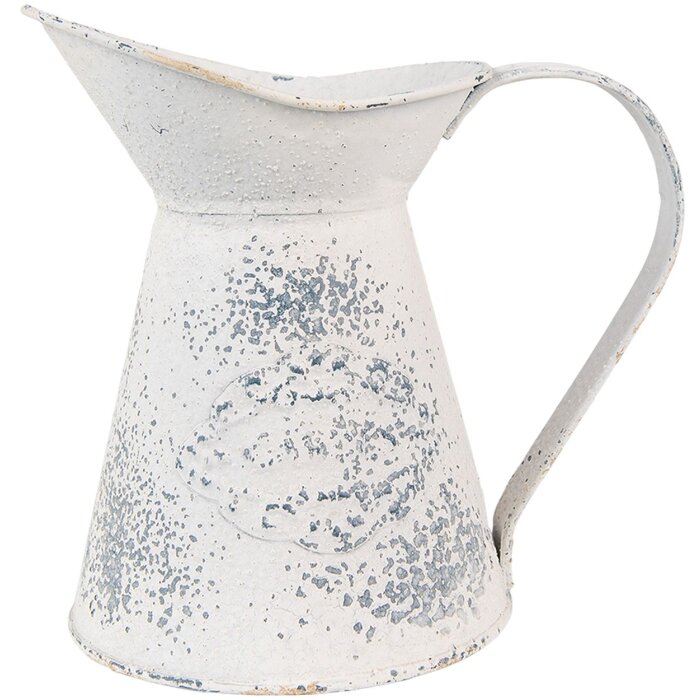 Clayre & Eef 6Y4747 Jarra Decorativa 17x11x17 cm Beige