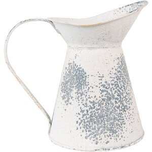 Clayre & Eef 6Y4747 Jarra Decorativa 17x11x17 cm Beige