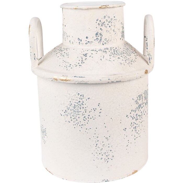 Clayre & Eef 6Y4751 Decoración Lechera Ø 18x22 cm Beige