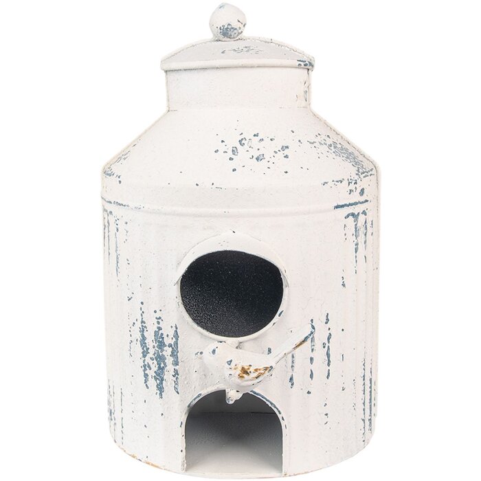Clayre & Eef 6Y4757 Decoración Pajarera 19x13x28 cm Beige
