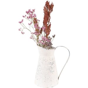 Clayre & Eef 6Y4759 Jarra Decorativa 20x15x24 cm Beige