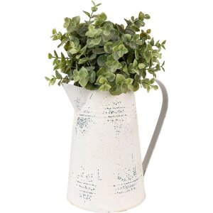 Clayre & Eef 6Y4764 Jarra decorativa 22x14x21 cm Beige