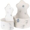 Clayre & Eef 6Y4766 Decoración Jardinera 26x14x37 -23x12x32 cm Beige