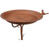 Clayre & Eef 6Y4835 Comedero para pájaros 48x42x71 cm Comedero para pájaros marrón